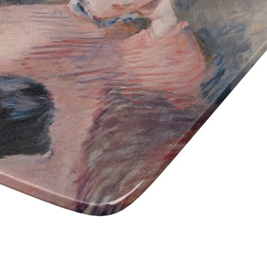 Edouard Manet - Vrouw met een kat Snijplank (Hoek)