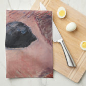 Edouard Manet - Vrouw met een kat Theedoek (Quarter Fold)