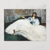 Edouard Manet - Vrouw met een ventilator Briefkaart (Voorkant)