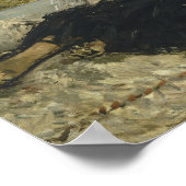 Edouard Manet - Vrouw met ventilatoren Poster (Hoek)
