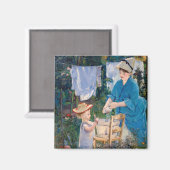 Edouard Manet - Wasgoed Magneet (Voorkant / Achterkant)