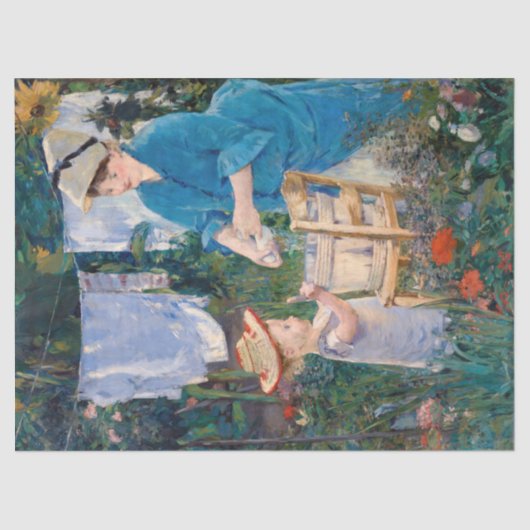 Edouard Manet - Wasgoed Tissuepapier (Voorkant)