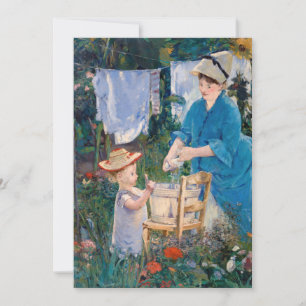 Edouard Manet - Wasmachine Bedankkaart
