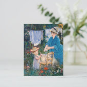 Edouard Manet - Wasmachine Briefkaart (Staand voorkant)