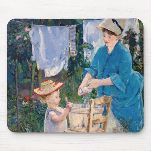 Edouard Manet - Wasmachine Muismat (Voorkant)