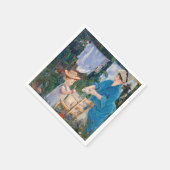 Edouard Manet - Wasmachine Servet (Hoek)