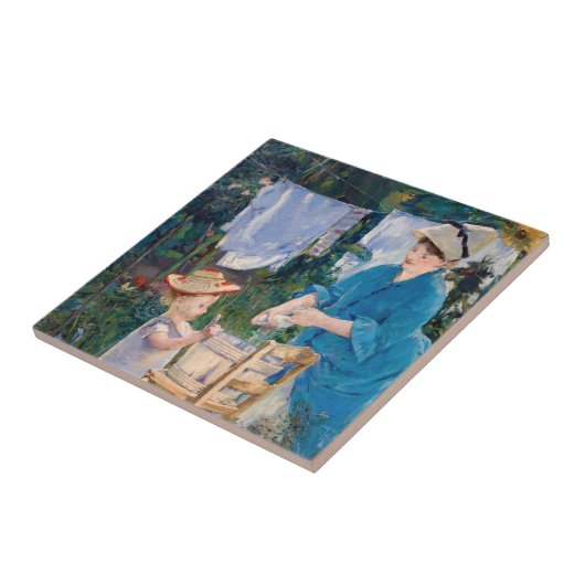 Edouard Manet - Wasmachine Tegeltje (Zijkant)