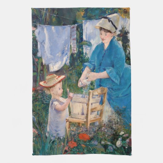 Edouard Manet - Wasmachine Theedoek (Verticaal)
