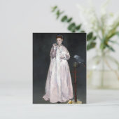 Édouard Manet Young Lady in 1866 Briefkaart (Staand voorkant)