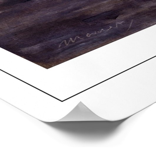 Édouard Manet Zedign Art Poster #10 (Hoek)