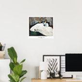 Édouard Manet Zedign Art Poster #141 (Thuiskantoor)