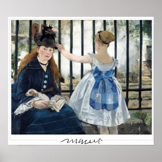 Édouard Manet Zedign Art Poster #166 (Voorkant)
