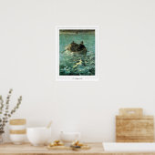Édouard Manet Zedign Art Poster #172 (Keuken)