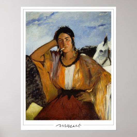 Édouard Manet Zedign Art Poster #199 (Voorkant)