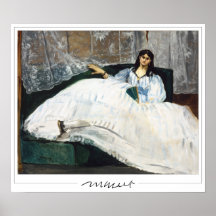Édouard Manet Zedign Kunstposter #141