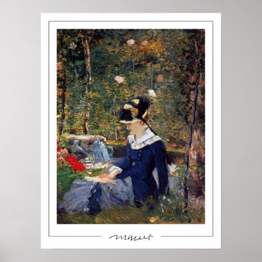 Édouard Manet Zedign Kunstposter #174 Poster (Voorkant)