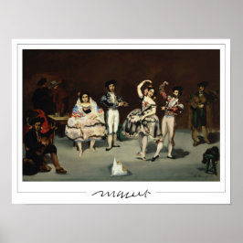 Édouard Manet Zedign Kunstposter #18 Poster