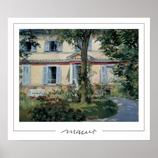 Édouard Manet Zedign Kunstposter #202 Poster (Voorkant)