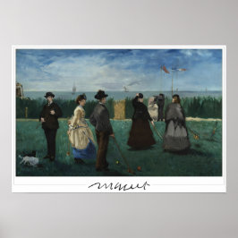 Édouard Manet Zedign Kunstposter #211 Poster
