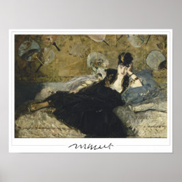 Édouard Manet Zedign Kunstposter #218 Poster