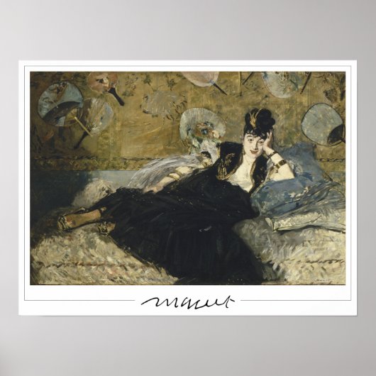 Édouard Manet Zedign Kunstposter #218 Poster (Voorkant)