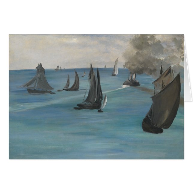 Edouard Manet - Zee Uitzicht, kalkwater (Voorkant Horizontaal)