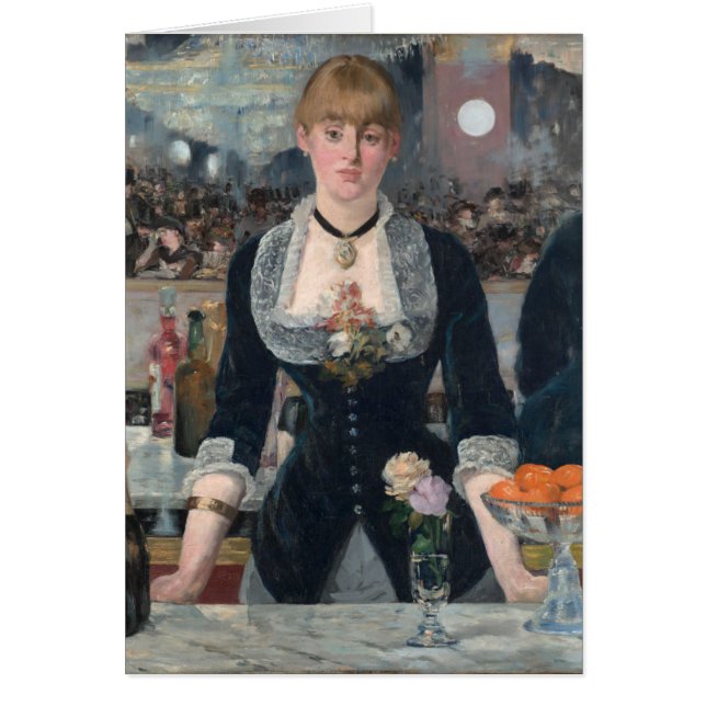 Edouard Manet's A Bar op de Folies-Bergère (Voorkant)