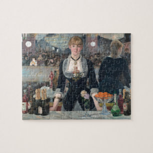 Edouard Manet's A Bar op de Folies-Bergère Legpuzzel