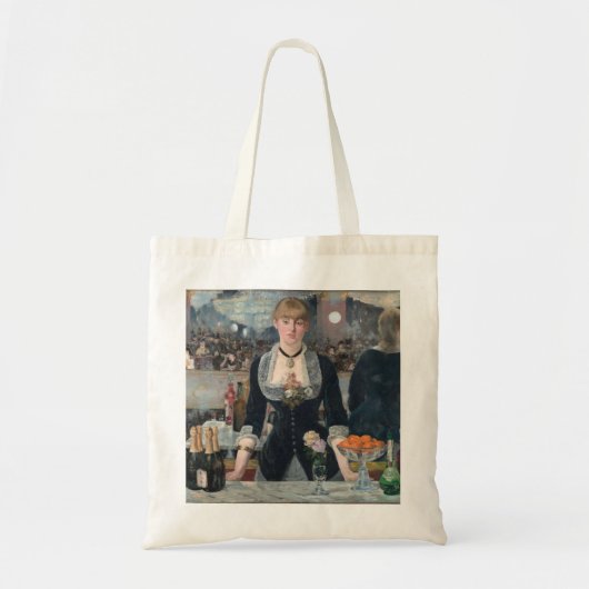 Edouard Manet's A Bar op de Folies-Bergère Tote Bag (Voorkant)