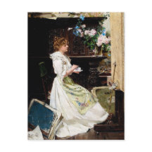 Edouard Mentha - Break van de schilder in studio