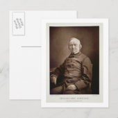 Edouard-Rene Laboulaye (1811-83), van 'Galerie Co. Briefkaart (Voorkant / Achterkant)