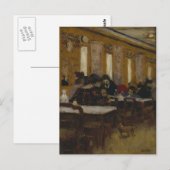 Edouard Vuillard - Het kleine restaurant Briefkaart (Voorkant / Achterkant)