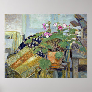 Edouard Vuillard Le Pot de fleurs (druppel) Poster