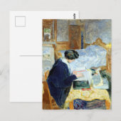 Edouard Vuillard Lucy Hessel Reading Briefkaart (Voorkant / Achterkant)