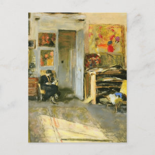 Edouard Vuillard: Madame Losse Hessel in Studio Briefkaart