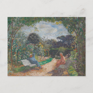 Édouard Vuillard Morning in de tuin, Clos Cezan Briefkaart