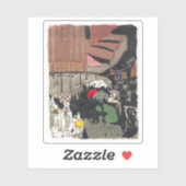 Edouard Vuillard The Bakery Sticker (Vel)