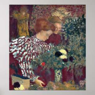 Edouard Vuillard Woman in een stripverhaal Poster