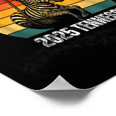 Eds Adventure, Ed de Zebra Tennessee 2025 Poster (Hoek)