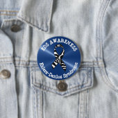 EDS Awareness Ribbon-Button Ronde Button 7,6 Cm (In situ)