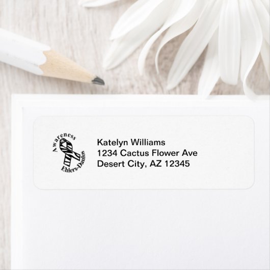 EDS Awareness Zebra Ribbon Address Label (Insitu)