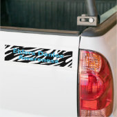 EDS Awareness Zebra Stripe Bumperstickers (Op Truck)