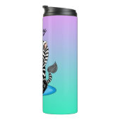 EDS-bewustmakingslint en Zebra Thermosbeker (Geroteerd rechts)