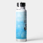 EDS-bewustmakingslint en Zebra Waterfles (Rechts)