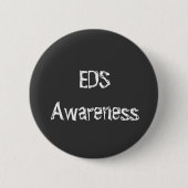 EDS-bewustzijn Ronde Button 5,7 Cm (Voorkant)