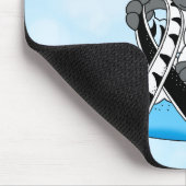 EDS-bewustzijn Zebra-lint Muismat (Hoek)