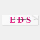 EDS-Bumperstickers Bumpersticker (Voorkant)