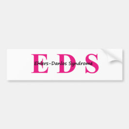 EDS-Bumperstickers Bumpersticker