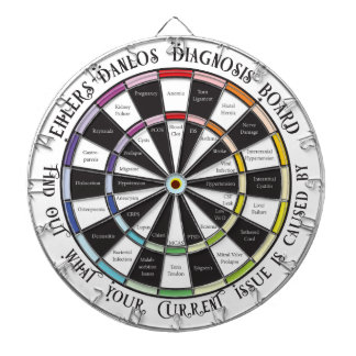 EDS Diagnosis dartboard Dartbord