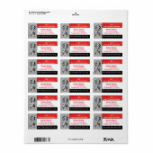 EDS Ehlers-Danlos Syndrome - Adres Etiket (Full Sheet)